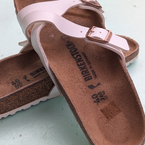 Birkenstock White Sandals with Adjustable Straps - Picture 17 of 17